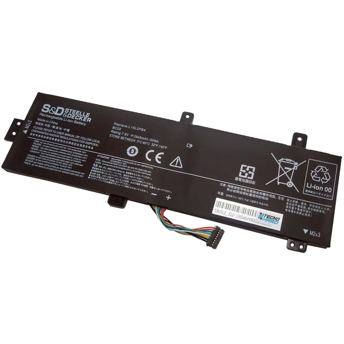 Batería Lenovo L15L2PB4