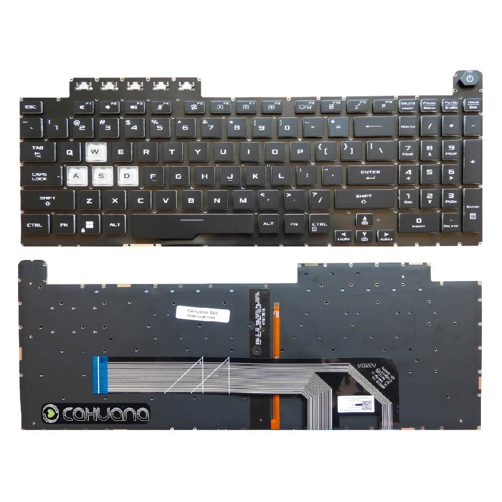Teclado Asus FX506LHB – RGB
