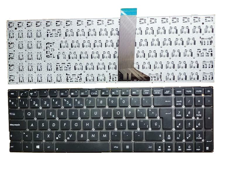 Teclado Asus X555 – Sin iluminación