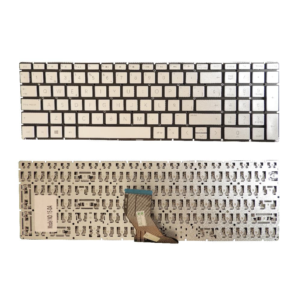 Teclado HP 15-EF1300WM – Plomo