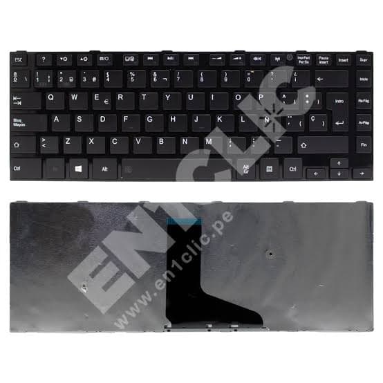 Teclado Toshiba C45-ASP4311FL – Sin pernos