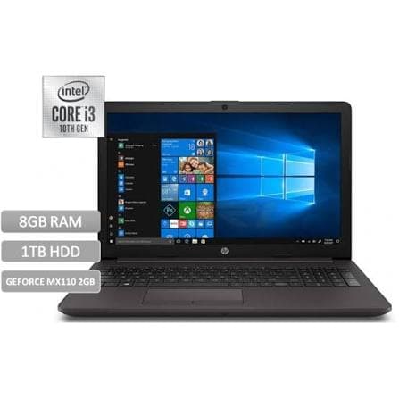 LAPTOP HP 250 G7-CORE I3-1005G1-8GB RAM-SSD 256GB-GEFORCE MX110 2GB-PANTALLA 15.6" - 1P7K4LT#ABM