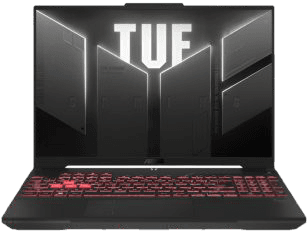 ASUS TUF A16 FA607NUQ GAMING AMD Ryzen™ 7 170 512GB SSD 16GB 16" (1920x1200) 144Hz WIN11 NVIDIA® RTX 4050 6144MB MECHA GRAY Backlit Keyboard