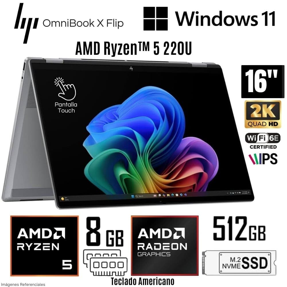HP OMNIBOOK X FLIP 16-BE0003 2 1N 1