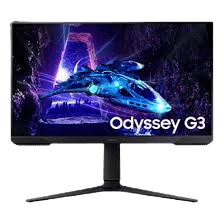 MONITOR GAMER, SAMSUNG, G3 24P 180Hz 1MS LS24DG300NLXPE