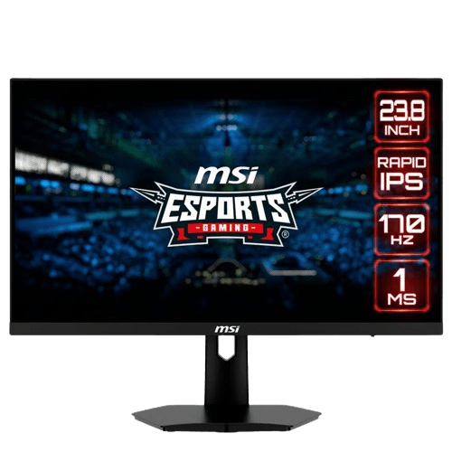 MONITOR GAMER, MSI, G244F 24P FHD 170Hz 1ms rapid IPS