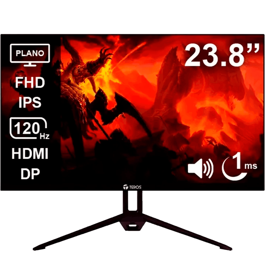 MONITOR GAMER, TEROS, TE-2415S 24P 120Hz 1ms