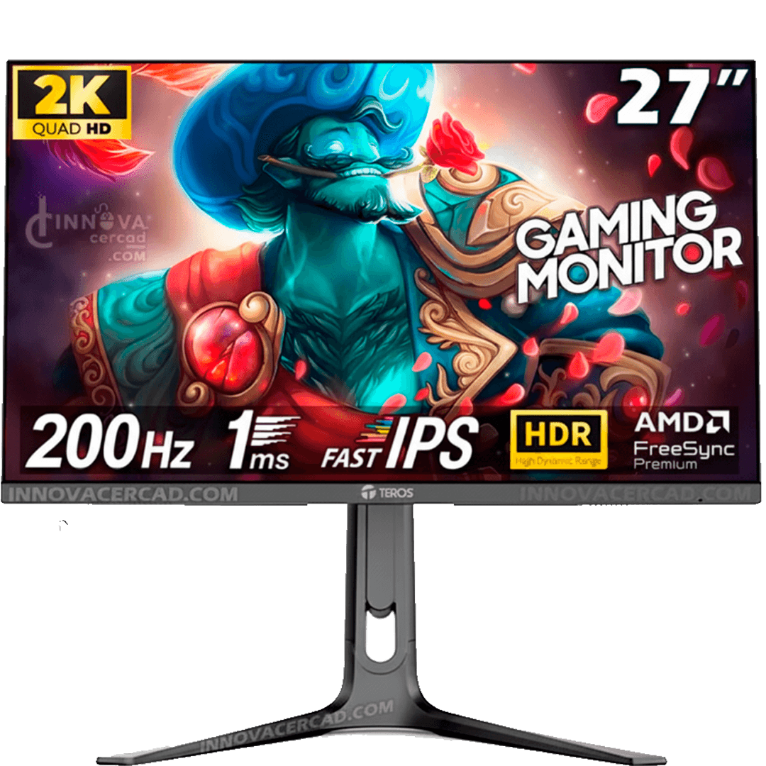 MONITOR, TEROS, 27P QHD 200Hz 1MS 2754G IPS PIVOT