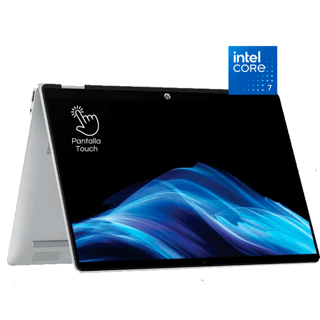 LAPTOP, HP, OMNIBOOK FLIP, 14-FP0023 CORE 7 150U, 16GB, 512GB 14P TOUCH GLACIER SILVER