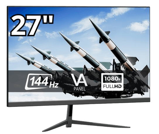MONITOR GAMER HALION HS2703FC CURVO 27P FHD 144HZ