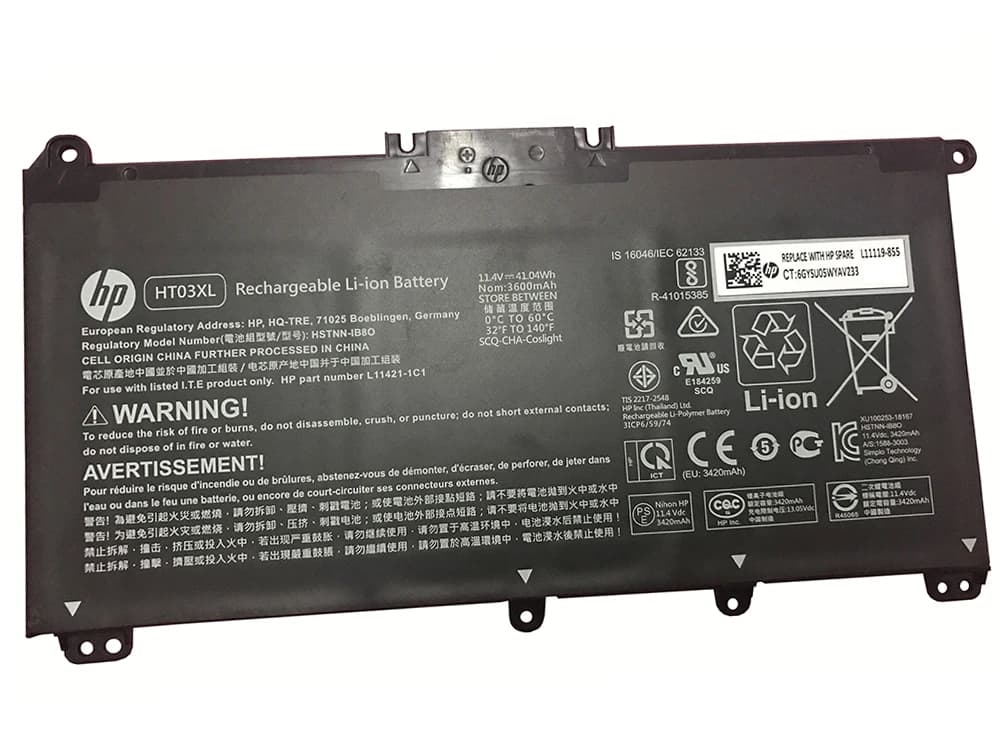 Batería HP 15-CS3073CL