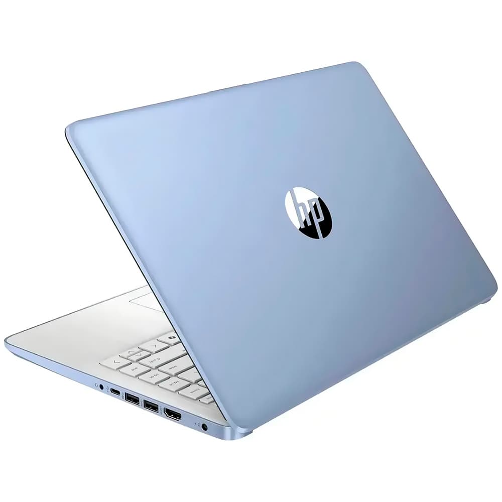 LAPTOP HP 14-DQ6102 INTEL CELERON N150 4 NUCLEOS, 128GB UFS 4GB 14" (1366X768) WIN11 SKY BLUE INGLES