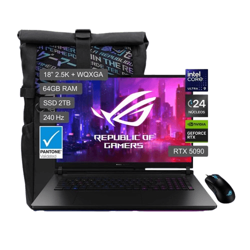 LAPTOP GAMER, ASUS ESP, ROG SCAR G835L Core Ultra 9 275HX 32GB DDR5 2TB RTX 5090 24GB 18P